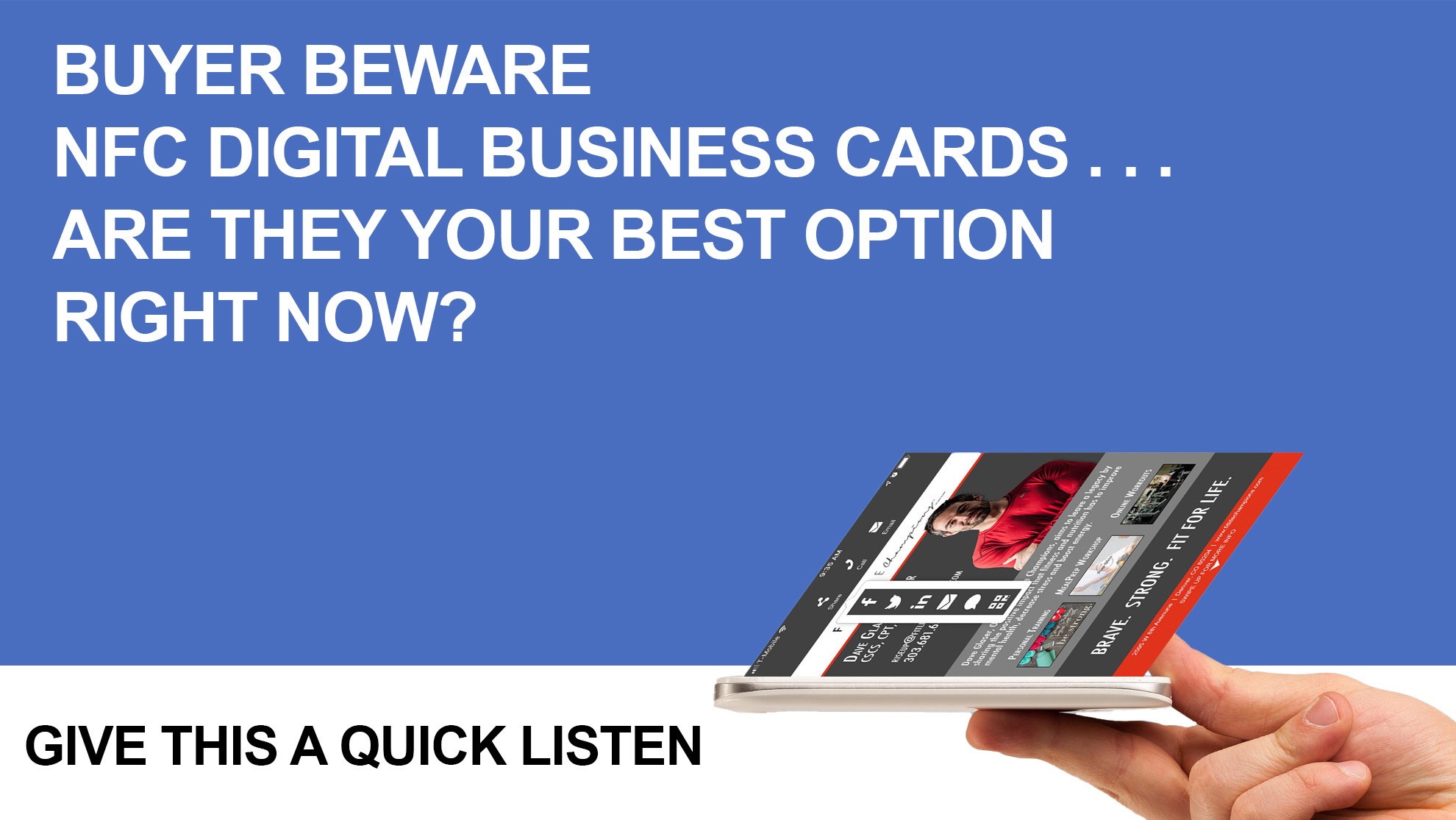 NFC Driven Digital Business Cards. Are They Ready? - Visness Card